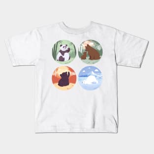 Bear seasons Kids T-Shirt